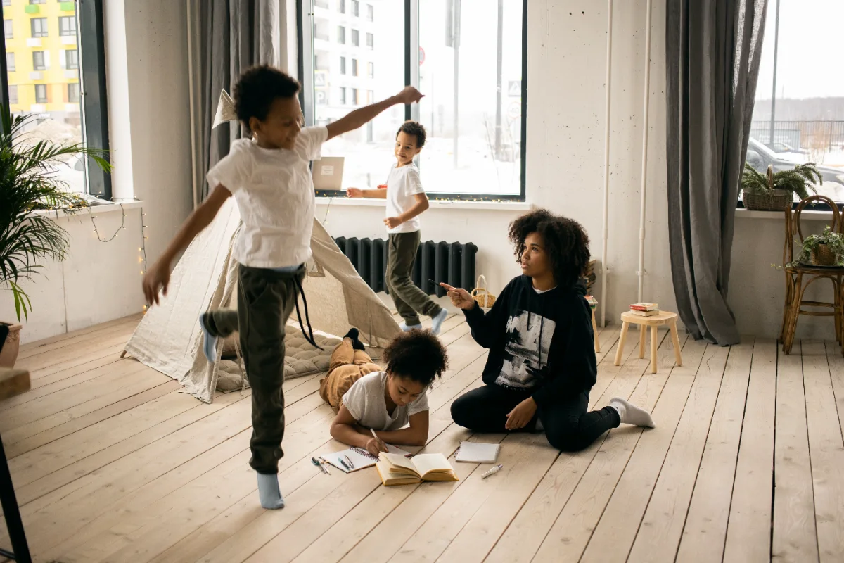 Garde d'enfants à domicile