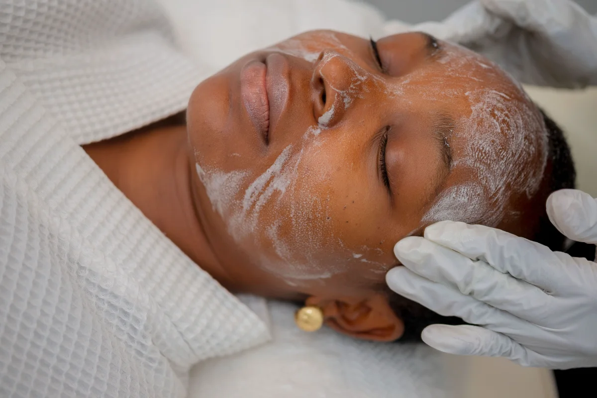 Soin du visage en institut